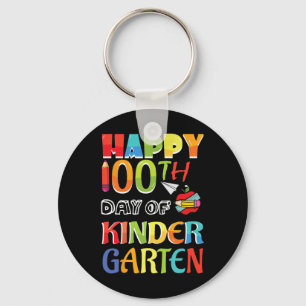 Porte-clés Enfants 100 Jours D'École Joyeux 100E Jour De Kind