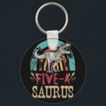 Porte-clés Enfants 5 ans Dinosaur Anniversaire 5e T Rex Dino<br><div class="desc">Enfants 5 ans Dinosaure Anniversaire 5e T Rex Dino Cinq Saurus</div>