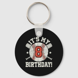 Porte-clés Enfants 8e baseball Anniversaire Party Boys Ventil