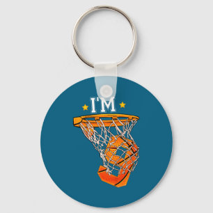 Porte-clés Enfants 9e anniversaire basketball 9 garçon fille