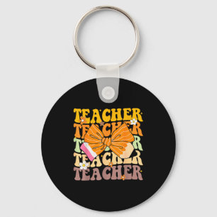 Porte-clés Enfants d'automne Étudiant Coquette Crayon à Arc A