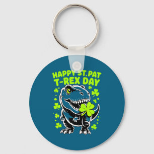 Porte-clés Enfants dinosaure st patricks day garçons heureux