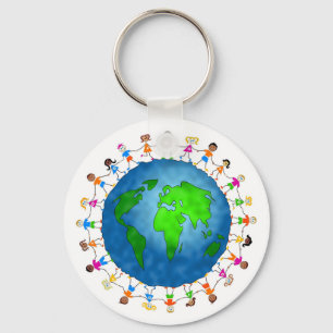 Porte-clés Enfants globaux