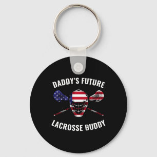 Porte-clés Enfants Lacrosse Enfants Garçons L'avenir de papa