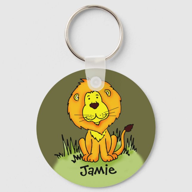 Porte-clés Enfants nommés lion porte - clé (Recto)