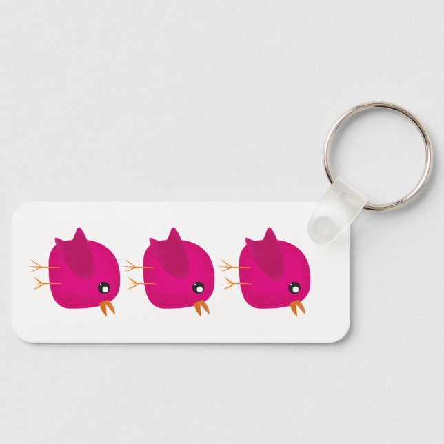 Porte-clés Enfants oiseau mignon  (Recto)
