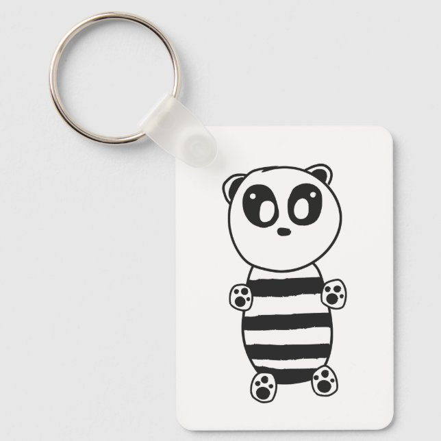 Porte-clés Enfants Panda  (Recto)