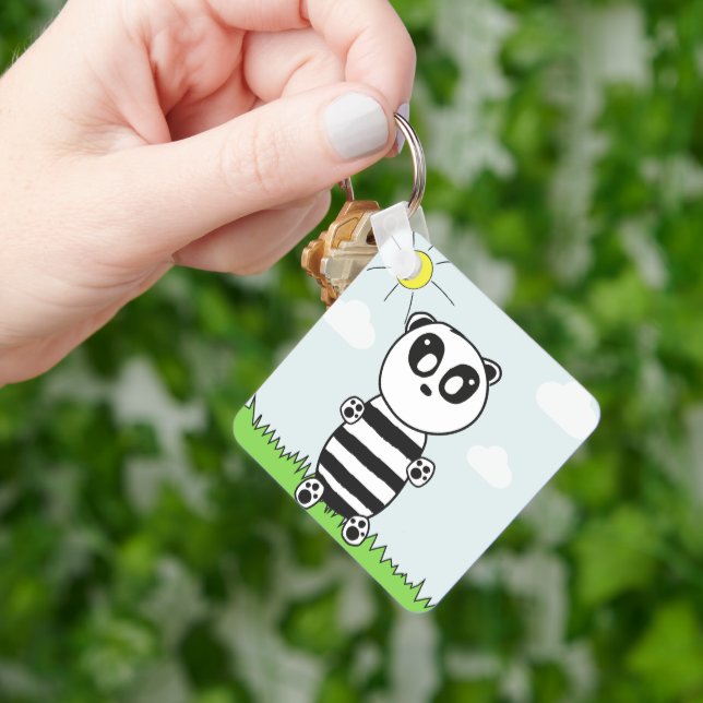 Porte-clés Enfants Panda  (main)