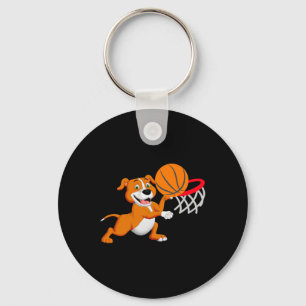 Porte-clés Enfants Pitbull Dog Jouer Bysketbyll Chien Sport G