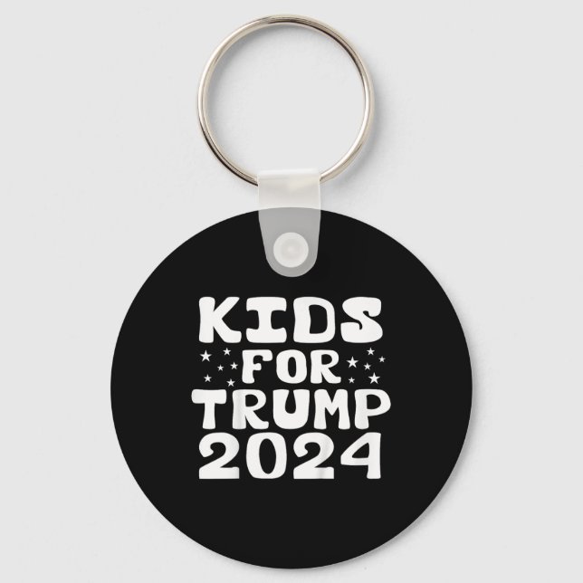 Porte-clés Enfants pour l'élection de Trump 2024 (Recto)