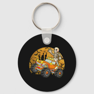 Porte-clés Enfants Skeleton équitation Monster Camion Hallowe