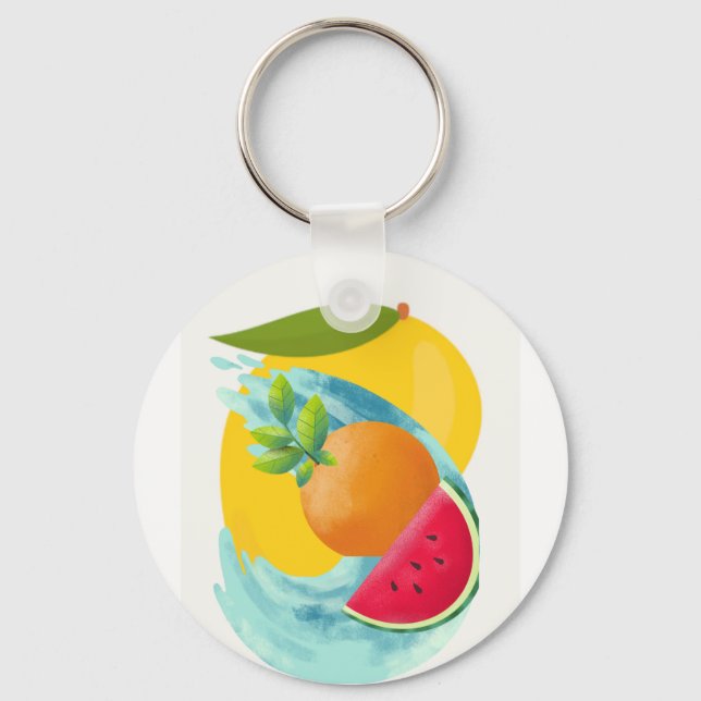 Porte-clés Enfants unisexe blanc (Recto)