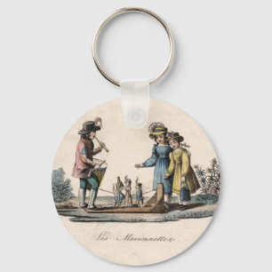 Porte-clés Enfants vintages Marionnettes Antique