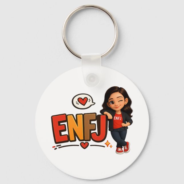 PORTE-CLÉS ENFJ (Recto)