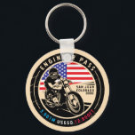 Porte-clés Engineer Pass Colorado Motorcycle<br><div class="desc">Engineer Pass done in a vintage,  distressed style emblem. It is a famous scenic drive found in Colorado and the San Juan mountains.</div>