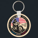 Porte-clés Engineer Pass Colorado Motorcycle<br><div class="desc">Engineer Pass done in a vintage,  distressed style emblem. It is a famous scenic drive found in Colorado and the San Juan mountains.</div>
