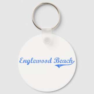 Porte-clés Englewood Beach Floride Design classique