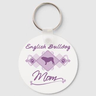 Porte-clés English Bulldog Maman