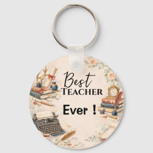 Porte-clés English Teacher Thank You Gift End of School Year