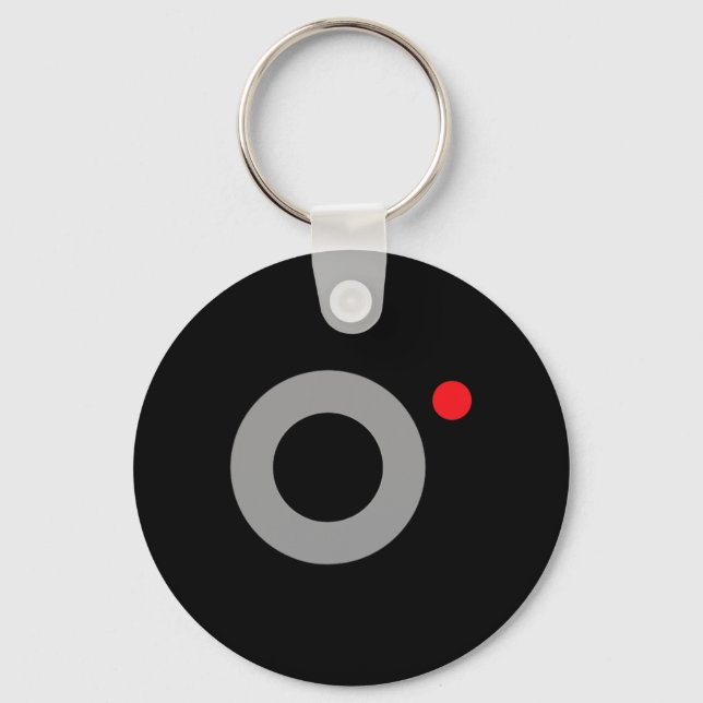 Porte-clés Enregistrement vidéo secret Funny Secret Agent Hal (Recto)