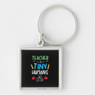 Porte-clés Enseignant Cadeau enseignant minuscules humains