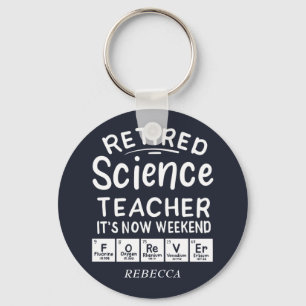 Porte-clés Enseignant de Sciences à la Retraite C'est le Week