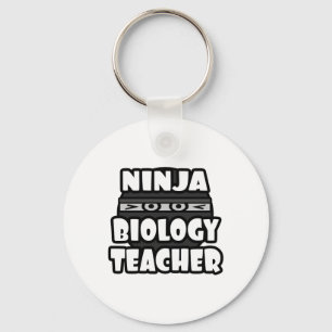 Porte-clés Enseignant en biologie à Ninja