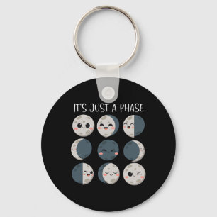 Porte-clés Enseignante de sciences Femmes Phases lunaires Sci