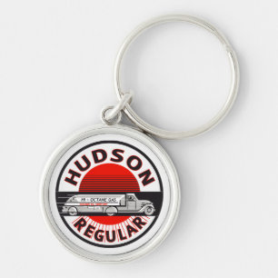 Porte-clés Enseigne ancienne essence Hudson Regular