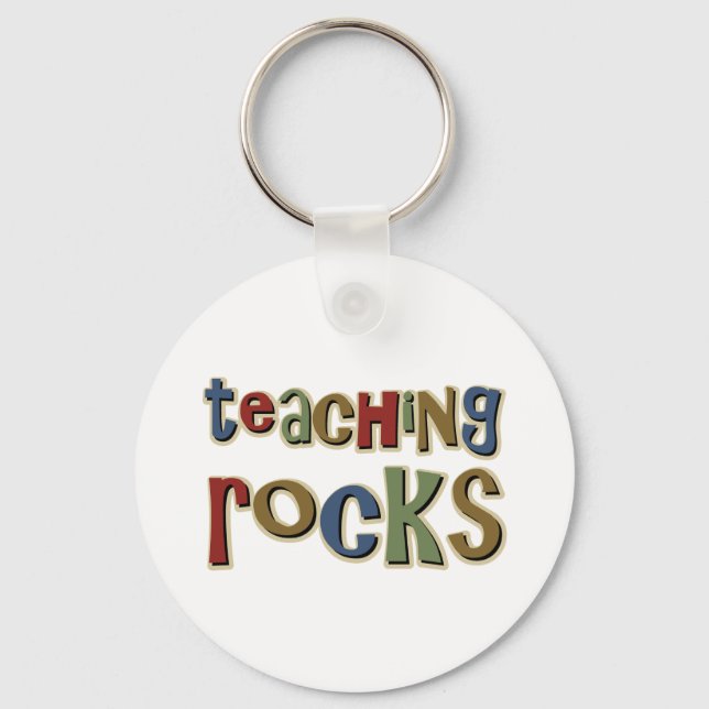 Porte-clés Enseigner les rochers (Recto)