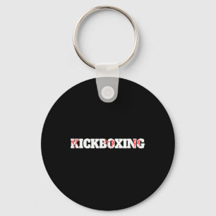 Porte-clés Entraînement de combat de cage de combat de kickbo