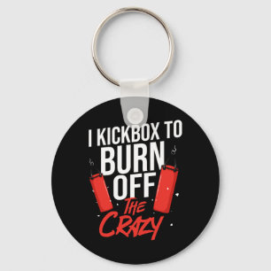 Porte-clés Entraînement de kickboxing Cardio Débutant Kickbox