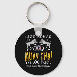 Porte-clés Entraînement de kickboxing Muay Thai Mma Gym