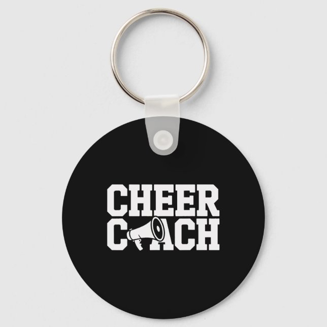 Porte-clés Entraîneur de Cheerleader Chef d'Équipe de Cheerle (Recto)