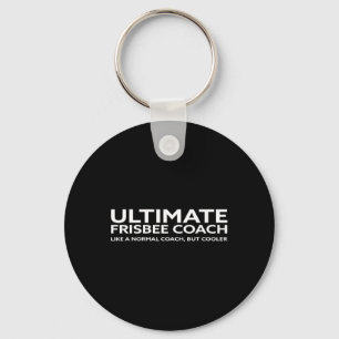 Porte-clés Entraîneur de joueur de frisbee ultime Disque de g