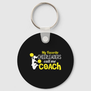 Porte-clés Entraîneur de l'équipe de cheerleading du lycée 