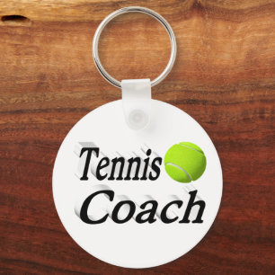 Porte-clés Entraîneur de tennis