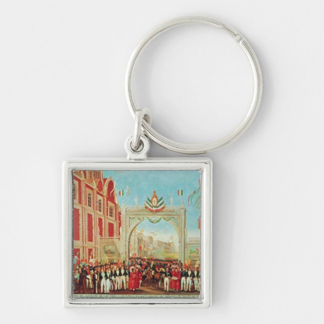 Porte-clés Entrée solennelle et paisible de l'armée (Devant)