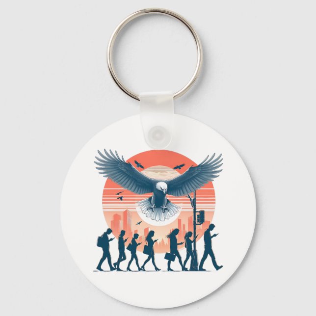 Porte-clés Entrepreneur de l'aigle (Recto)