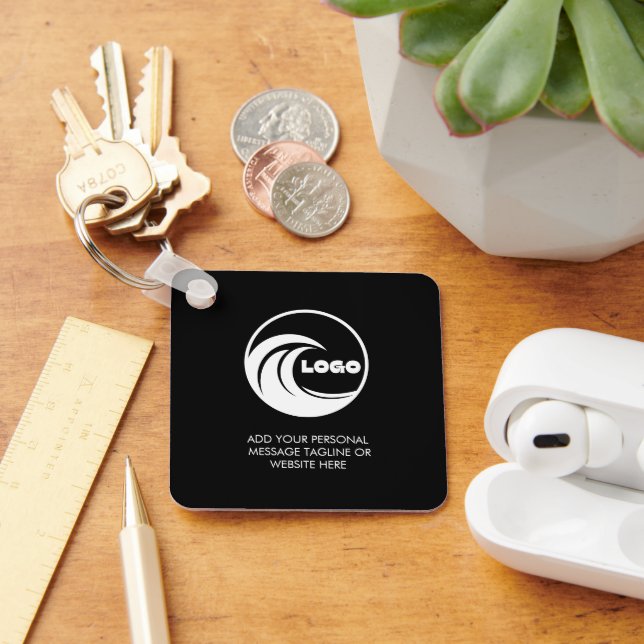 Porte-clés Entreprise Promotionnel Logo Minimalist (Bureau)