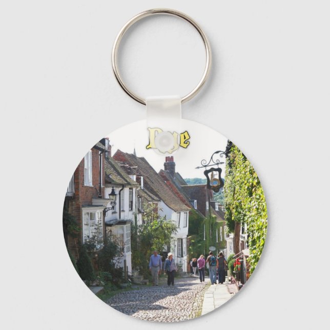 Porte-clés Épatant ! Rye Angleterre (Recto)