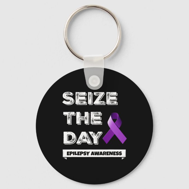 Porte-clés Epilepsie Sensibilisation technique Epileptique Gu (Recto)