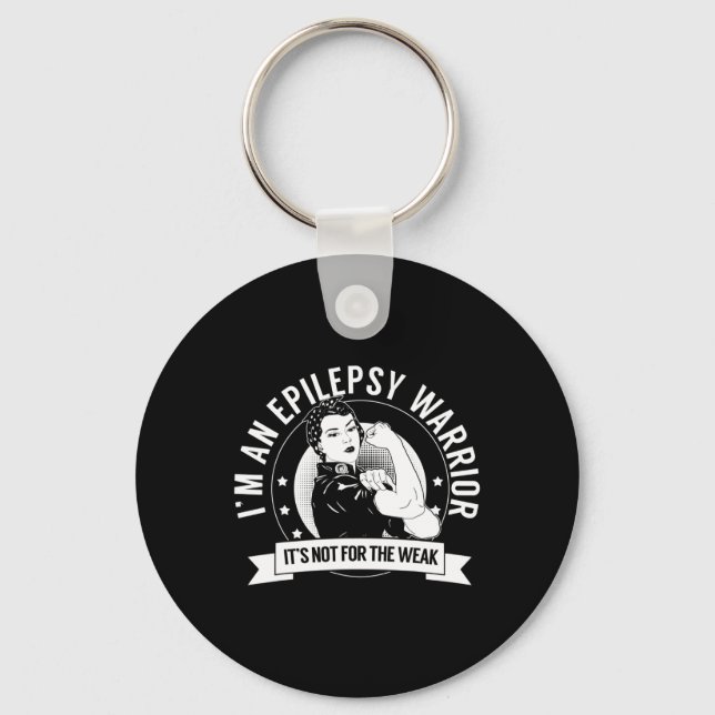 Porte-clés Epilepsy Warrior NFTW - Sensibilisation à l'épilep (Recto)