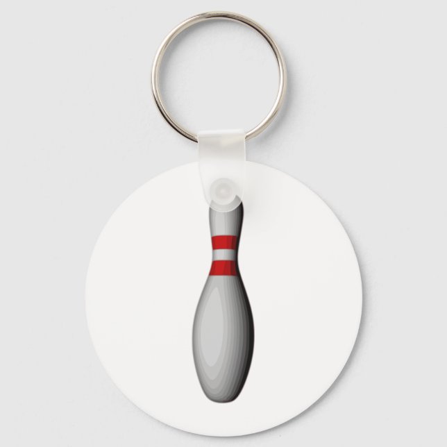 Porte-clés Épingle de Bowling (Recto)