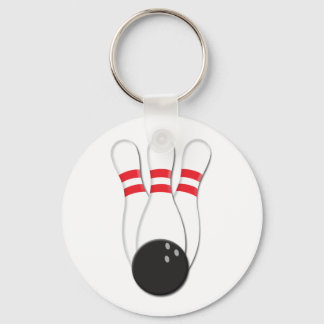 Porte-clés Épingles de bowling et balle