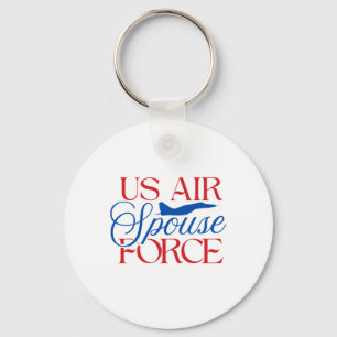 Porte-clés Épouse de l'armée de l'air américaine – Femme de m
