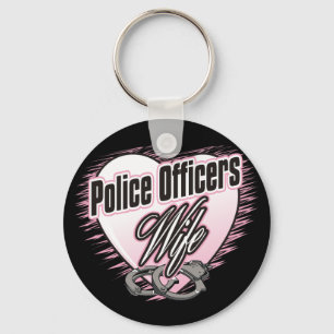 Porte-clés Épouse de policiers