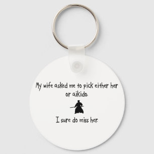 Porte-clés Épouse ou Aikido de sélection
