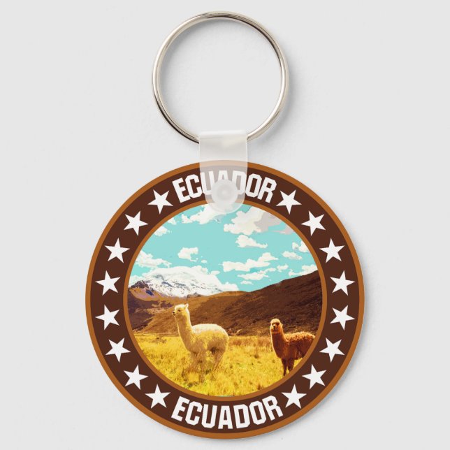 Porte-clés Équateur (Recto)