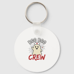 Porte-clés Équipage Boo Boo Halloween Infirmière Fantôme Desi